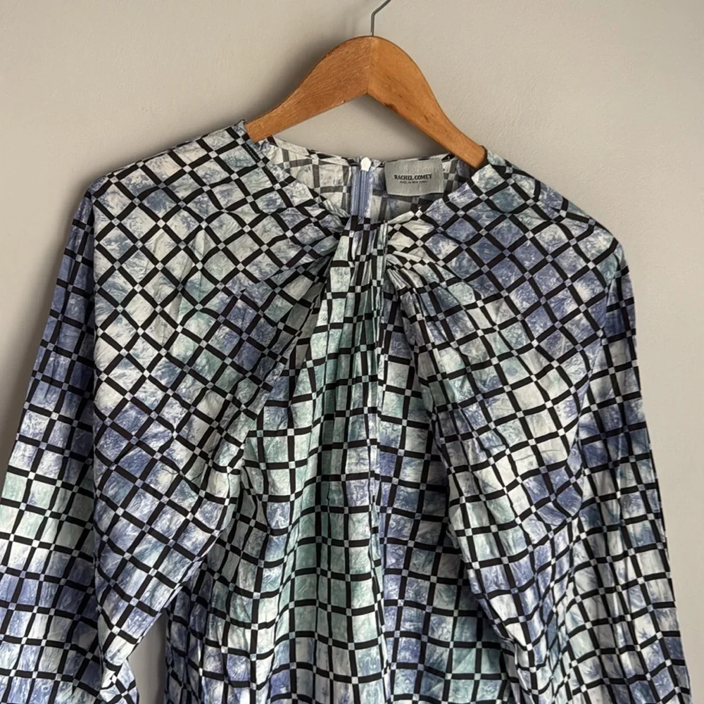 Rachel Comey Soon Top Black & Blue  8 - Picture 6 of 16